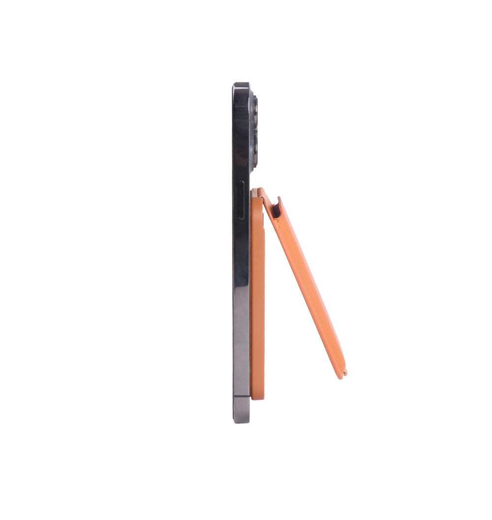 Airtaged Card Case with Magnetic Phone Stand
